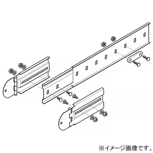 ネグロス電工 マルチ型水平自在接続金具 QRタイプ 標準塗装仕様 QRBL1
