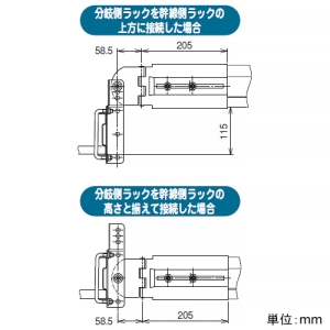 ネグロス電工 マルチ型水平自在接続金具 QRタイプ 標準塗装仕様 マルチ型水平自在接続金具 QRタイプ 標準塗装仕様 QRBL1 画像3