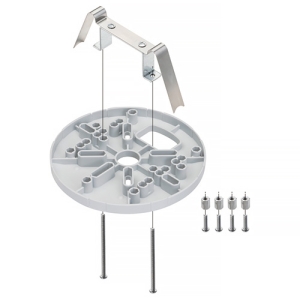 ネグロス電工 ネットワークカメラ取付金具 《カメラック》 二重天井用 許容静荷重19N(2kgf) NWCNT1