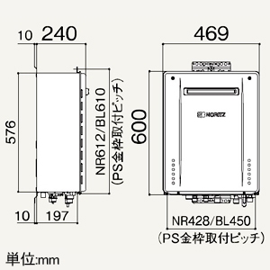 ノーリツ ガスふろ給湯器 ≪ユコアGT≫ シンプル オートタイプ 設置フリー形 20号給湯タイプ 屋外壁掛形 給水・給湯接続R3/4(20A) LPガス用 戸建・集合住宅向け(1〜3階浴室対応) ガスふろ給湯器 ≪ユコアGT≫ シンプル オートタイプ 設置フリー形 20号給湯タイプ 屋外壁掛形 給水・給湯接続R3/4(20A) LPガス用 戸建・集合住宅向け(1〜3階浴室対応) GT-2070SAWBL-20A-LPG 画像3