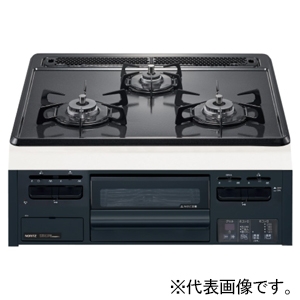 ノーリツ ビルトインコンロ メタルトップシリーズ グレーホーロートップ 無水片面焼タイプ 60cmタイプ LPガス用 N3GT2RWTQ1-LPG