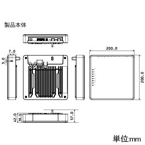 エレコム 無線アクセスポイント 法人向け スタンダードモデル マネージ Wi-Fi7対応 ストリーム数4+4 7200Mbps 10G/2.5Gポート搭載 無線アクセスポイント 法人向け スタンダードモデル マネージ Wi-Fi7対応 ストリーム数4+4 7200Mbps 10G/2.5Gポート搭載 WAB-BE72-M 画像3