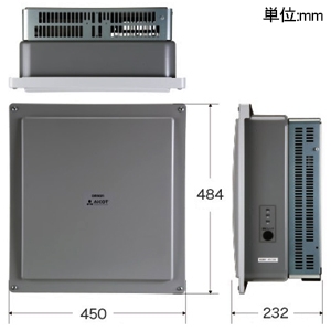 オムロン 太陽光発電用パワーコンディショナ 屋外仕様 重塩害対応タイプ AICOT&reg;搭載 太陽光発電用パワーコンディショナ 屋外仕様 重塩害対応タイプ AICOT&reg;搭載 KPV-A55-SJ4 画像2