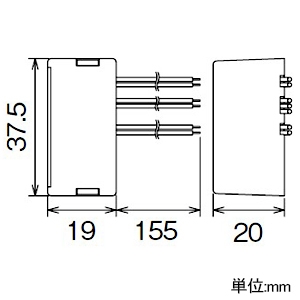 アイホン 住戸アダプター ≪PATMO≫ 住戸アダプター ≪PATMO≫ GBW-1AS 画像2