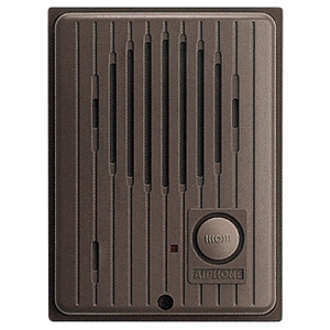 アイホン 玄関子機 ドアホン・セキュリティ用 露出型 防雨形 壁取付型 JIS1個用スイッチボックス用 チョコレートブラウン IF-DA
