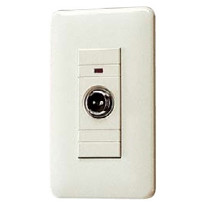 アイホン コンセント 呼出確認表示灯付 呼出ボタン(NBR-8A/A)用 壁埋込型 JIS1個用スイッチボックス用 NBR-7BS