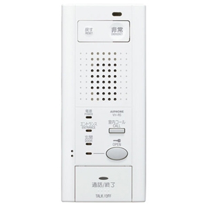 アイホン 増設子機 ≪dearis≫ モニターなし AC100V直結式 壁取付型 JIS1個用スイッチボックス用 VH-RS