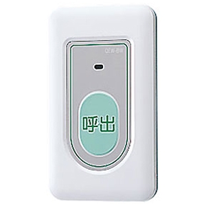 アイホン コールボタン ≪dearis≫ 自己保持式 壁埋込型 JIS1個用スイッチボックス用 QEW-BW