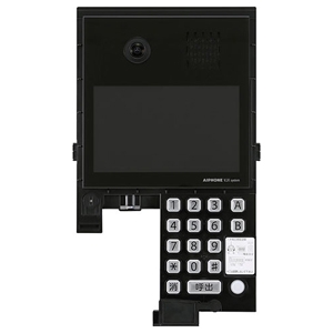 アイホン カメラ付集合玄関機ユニット ≪VIXUS ADVANCE≫ 液晶表示付 壁埋込型 VJX-DLMUB