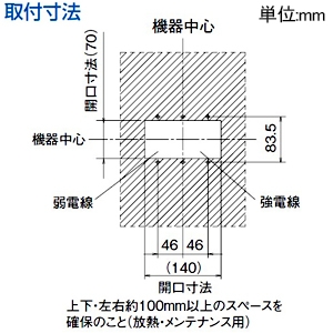 アイホン 制御装置 ≪DASHWISM GP≫ 外部移報端子付 映像制御部内蔵 3系統 最大300住戸 壁取付型 JIS3個用スイッチボックス+セパレーター用 制御装置 ≪DASHWISM GP≫ 外部移報端子付 映像制御部内蔵 3系統 最大300住戸 壁取付型 JIS3個用スイッチボックス+セパレーター用 VHXW-3XW-2 画像3
