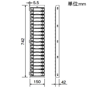 アイホン ボード型20局用選局ユニット ≪Vi-nurse≫ 壁取付型 ボード型20局用選局ユニット ≪Vi-nurse≫ 壁取付型 NLX-20BU 画像2
