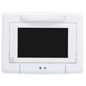 アイホン 液晶表示灯 ≪Vi-nurse≫ 7型モニター 6通話路 壁取付型 JIS3個用/4個用スイッチボックス用 NLX-6LC