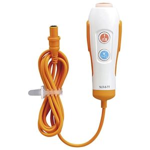 アイホン 呼出握りボタン ≪Vi-nurse≫ 点滴・介助ボタン付 抗菌仕様 コード長約1.5m NLR-8-TT