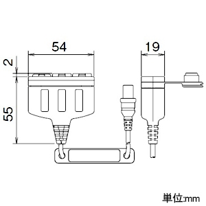 アイホン オプション入力コード ≪Vi-nurse≫ 抗菌仕様 静電気対策カバー付 オプション入力コード ≪Vi-nurse≫ 抗菌仕様 静電気対策カバー付 NLR-CA-OPA 画像2