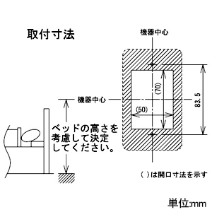アイホン ハンド型子機用コンセント ハンド型子機(NB-RC/A)用 壁埋込型 JIS1個用スイッチボックス用 ハンド型子機用コンセント ハンド型子機(NB-RC/A)用 壁埋込型 JIS1個用スイッチボックス用 NBR-HP 画像3