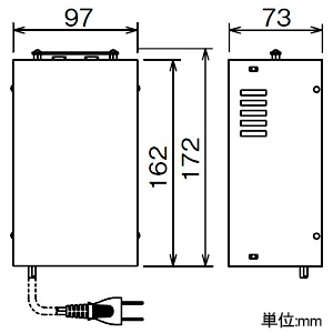 アイホン 電源アダプター ≪高齢者向け集合住宅システム FAGUS≫ 据置・壁取付両用 電源アダプター ≪高齢者向け集合住宅システム FAGUS≫ 据置・壁取付両用 PS-24T 画像2