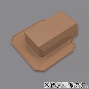 マサル工業 エンド フランジ型 3号 ブラウン 《ニュー・エフモール付属品》 SFMEF36