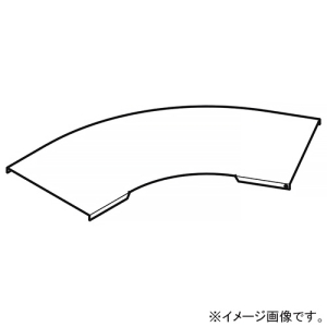 ネグロス電工 【受注生産品】水平ベンドカバー 角度60° 適合ラック幅500mm 高耐食性めっき鋼板製 SD-CVA560