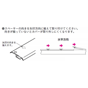 ネグロス電工 【受注生産品】カバースペーサー SD-CV・Z-CV・S-CVタイプ 適合ラック幅900mm 【受注生産品】カバースペーサー SD-CV・Z-CV・S-CVタイプ 適合ラック幅900mm CVBP90 画像3