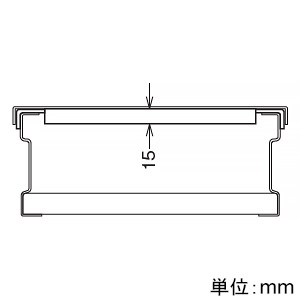 ネグロス電工 【受注生産品】ラックカバーたわみ防止具 適合平カバーS-CVタイプ 適合ラック幅900mm ステンレス製 【受注生産品】ラックカバーたわみ防止具 適合平カバーS-CVタイプ 適合ラック幅900mm ステンレス製 S-CVJ90 画像2