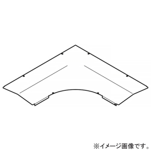 ネグロス電工 【受注生産品】外直角L形分岐屋根形カバー SR・QRタイプ 適合ラック幅500mm 溶融亜鉛めっき仕上げ Z-CVLA50Y