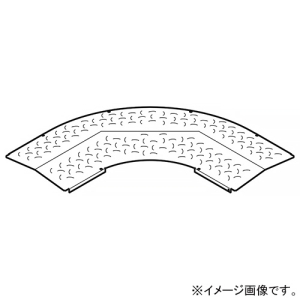 ネグロス電工 【受注生産品】L形分岐屋根形カバー ノンスリップタイプ 適合ラック幅600mm SD-CVL60NSY