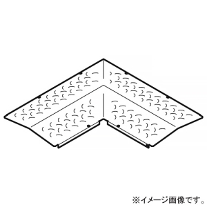 ネグロス電工 内・外直角L形分岐屋根形カバー ノンスリップタイプ 適合ラック幅400mm SD-CVLAC40NSY