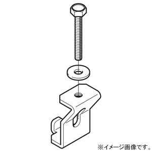 ネグロス電工 屋根形カバー止め金具 SRタイプ ステンレス製 S-CVDS1Y
