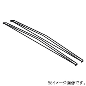 ネグロス電工 【受注生産品】屋根形カバーたわみ防止具 T形分岐用 適合ラック幅1200mm ステンレス製 2個組 S-CVTJ120Y
