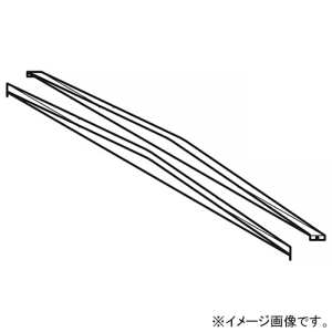 ネグロス電工 【受注生産品】屋根形カバーたわみ防止具 内・外直角L形分岐用 適合ラック幅1200mm 溶融亜鉛めっき仕上げ 2個組 Z-CVLACJ120Y