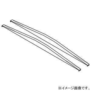 ネグロス電工 【受注生産品】屋根形カバーたわみ防止具 X形分岐用 適合ラック幅1200mm 溶融亜鉛めっき仕上げ 2個組 Z-CVXJ120Y