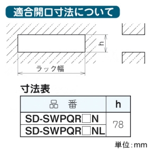 ネグロス電工 【受注生産品】止水プレート 四角コーキングタイプ QRタイプ 底板ロングタイプ 適合ラック幅300mm 高耐食性めっき鋼板製 【受注生産品】止水プレート 四角コーキングタイプ QRタイプ 底板ロングタイプ 適合ラック幅300mm 高耐食性めっき鋼板製 SD-SWPQR30NL 画像4
