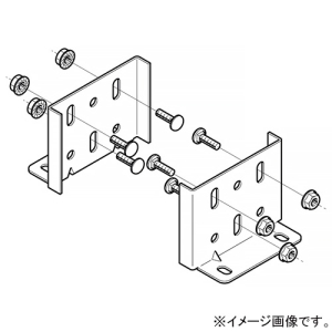 ネグロス電工 垂直支持金具 15Rタイプ 2個組 B15RU1R