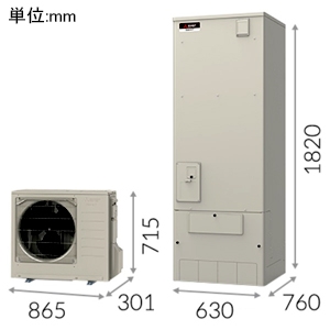 三菱 ヒートポンプ給湯器 ≪エコキュート≫ 一般地向け ハイグレードSシリーズ 角型タイプ 370L(主に3〜4人用) 追いだきフルオートタイプ 耐塩害仕様対応可 ヒートポンプ給湯器 ≪エコキュート≫ 一般地向け ハイグレードSシリーズ 角型タイプ 370L(主に3〜4人用) 追いだきフルオートタイプ 耐塩害仕様対応可 SRT-S377U 画像2