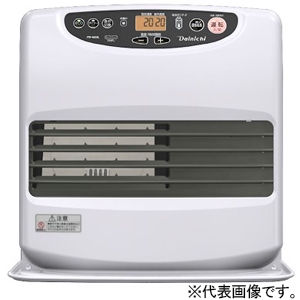 ダイニチ 家庭用石油ファンヒーター 2025年モデル Lタイプ 木造(戸建)12畳まで・コンクリート(集合)16畳まで 9Lタンク ムーンホワイト FW-4625L(W)