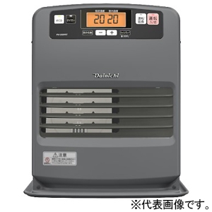 ダイニチ 家庭用石油ファンヒーター 2025年モデル KCタイプ 木造(戸建)9畳まで・コンクリート(集合)12畳まで 5Lタンク マットグレー FW-3325KC(H)