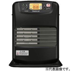 ダイニチ 家庭用石油ファンヒーター 2025年モデル NEタイプ スタンダードモデル 木造(戸建)7畳まで・コンクリート(集合)9畳まで 3.5Lタンク チャコールブラック FW-2525NE(K)