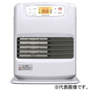 ダイニチ 家庭用石油ファンヒーター 2025年モデル NEタイプ スタンダードモデル 木造(戸建)9畳まで・コンクリート(集合)12畳まで 5Lタンク ムーンホワイト FW-3225NE(W)