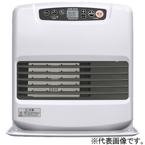 ダイニチ 家庭用石油ファンヒーター 2025年モデル NCタイプ スタンダードモデル 木造(戸建)11畳まで・コンクリート(集合)15畳まで 5Lタンク ムーンホワイト FW-4225NC(W)