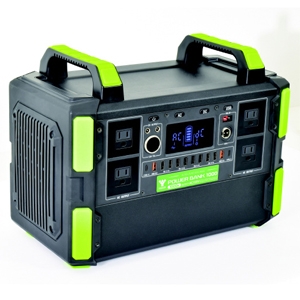 日動工業 1000Wポータブル電源 屋内用 1000Wポータブル電源 屋内用 LPE-R1000Z
