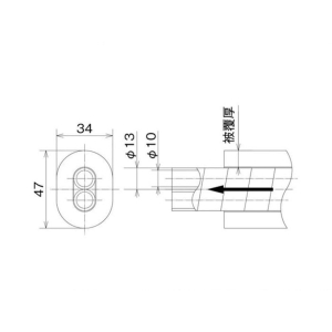 オンダ製作所 カポリツインW 耐候性被覆付 カポリツインW 耐候性被覆付 PEX10CT-PU10-50F 画像3