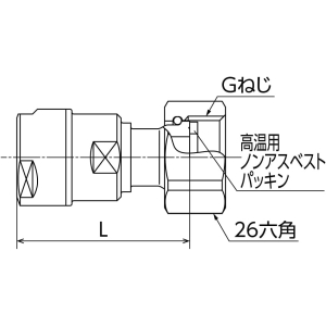 オンダ製作所 カポリエコ ナット付アダプター カポリエコ ナット付アダプター G-CEJ18-1313C 画像2