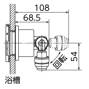 オンダ製作所 JF1型循環口 L型S型兼用 WLJ式樹脂管用 JF1型循環口 L型S型兼用 WLJ式樹脂管用 JF1R-10 画像2