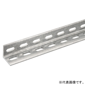 ネグロス電工 長穴付きアングル サイズ65×65mm 定尺3m 溶融亜鉛めっき仕上げ 長穴付きアングル サイズ65×65mm 定尺3m 溶融亜鉛めっき仕上げ Z-65AG300R
