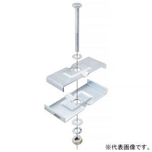 ネグロス電工 抱合せ金具 ダブル溝形鋼用 幅120mm 電気亜鉛めっき仕様 CGW100