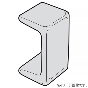 ネグロス電工 みぞ形鋼用端末保護キャップ 幅75mm 10個入 グレー CG75BC-E