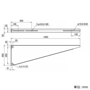 ネグロス電工 ブラケット 適合ラック幅900mm 高耐食性めっき鋼板製 ブラケット 適合ラック幅900mm 高耐食性めっき鋼板製 SD-BK90 画像2