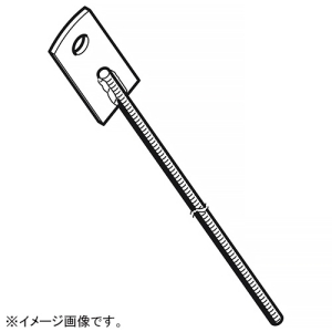 ネグロス電工 ターンバックルボルト(右ねじボルト) BRTB1-W3用 長さ2000mm BRF2000R-W3
