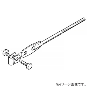 ネグロス電工 吊りボルト振れ止め金具 BRTB1-W4用 吊りボルト振れ止め金具 BRTB1-W4用 BTYR1-W4