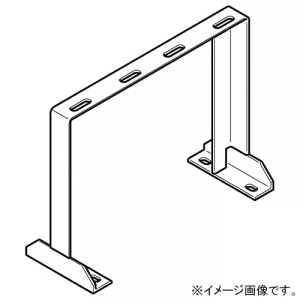 ネグロス電工 床面固定立上りケーブルラック用耐震架台 1列 幅530mm 溶融亜鉛めっき仕上げ 床面固定立上りケーブルラック用耐震架台 1列 幅530mm 溶融亜鉛めっき仕上げ Z-AGY6533